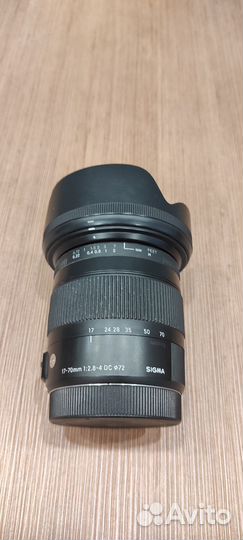 Объектив Sigma 17-70 для Canon