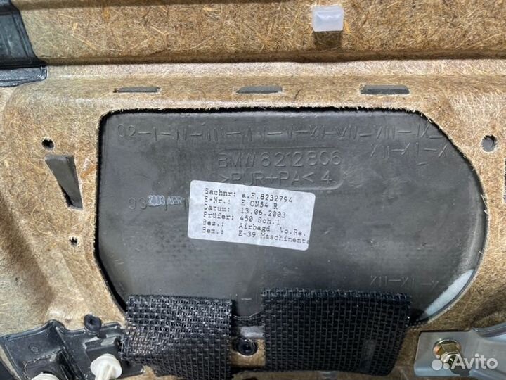 Карта дверная передняя правая Bmw 525I Lci E39