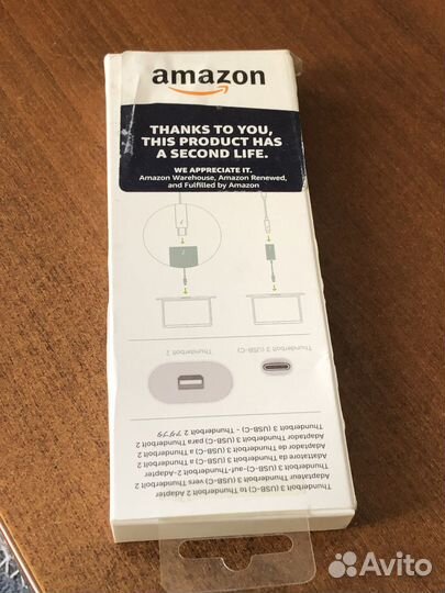 Apple adapter Тhundеrbоlt 3 (usв-C) на Thunderbоlt