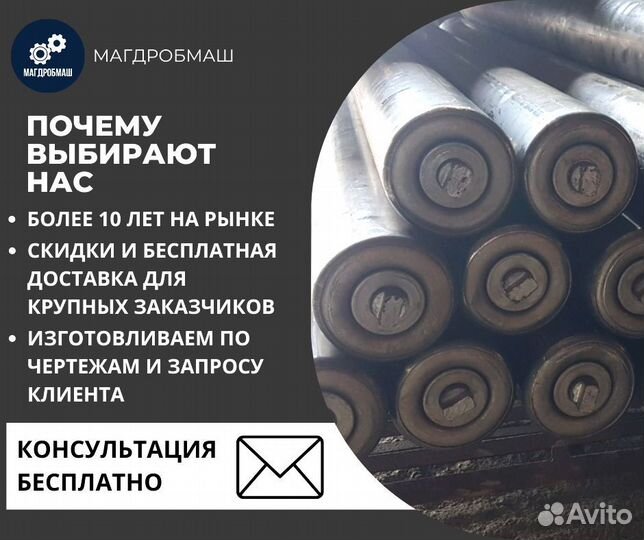 Ролики конвейерные