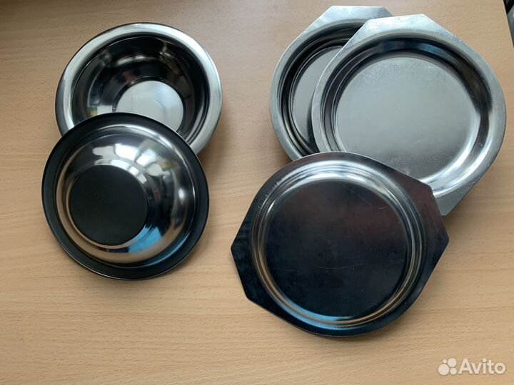 Тарелки из нержавейки СССР