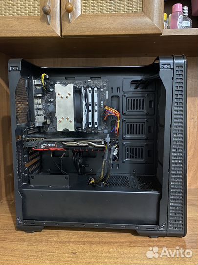 Игровой пк ryzen 5 2600x/16gb/gtx1080 8gb