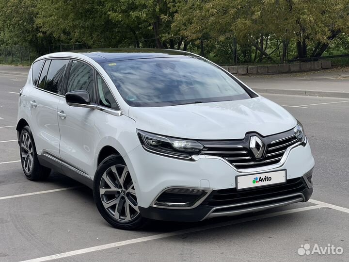Renault Espace 1.6 AMT, 2016, 110 000 км