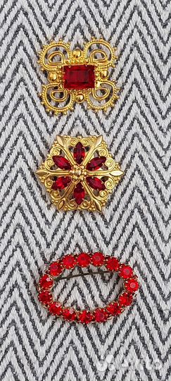 Винтажные броши СССР