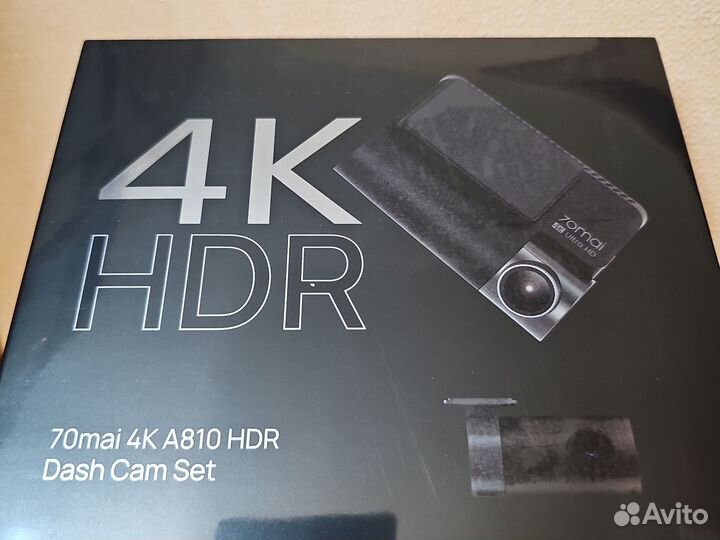 70Mai Dash Cam 4K A810-2 Rear