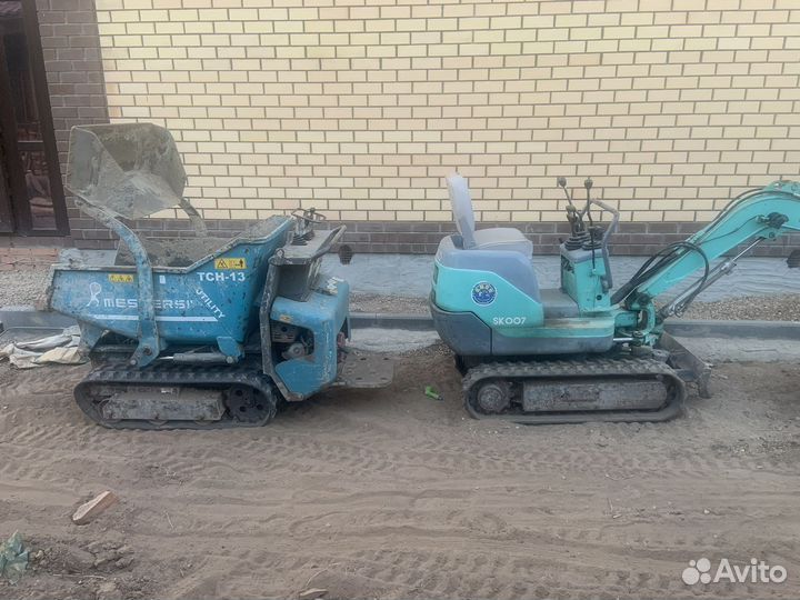 Мини-экскаватор Kobelco SK007-2, 2012