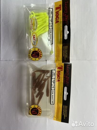 Силиконовые приманки Lucky John Tioga