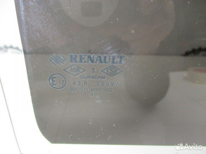 Стекло двери задней правой Renault Symbol I 1999