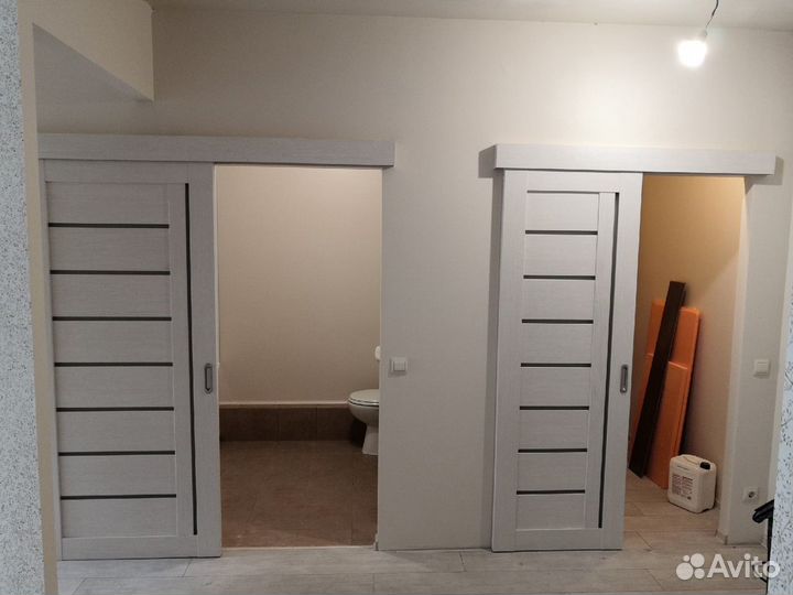 Установка межкомнатных и входных дверей