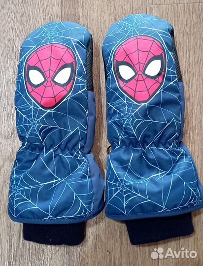 Варежки зимние детские 122-128