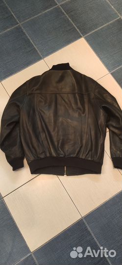 Кожаный бомбер LE pelle Италия
