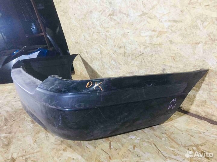 Бампер задний Wagon nissan Primera P11 Чёрныйцарап