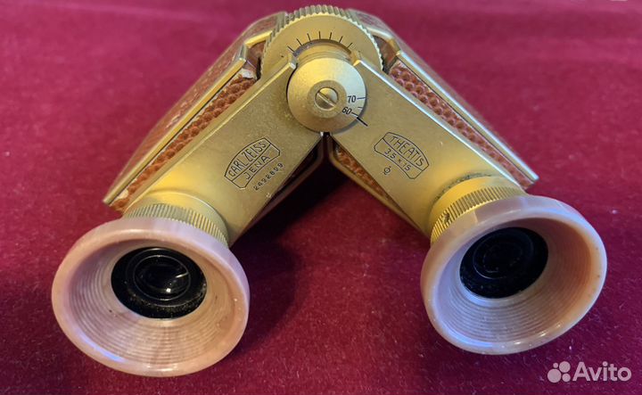 Бинокль Carl Zeiss театральный редкий 1952год