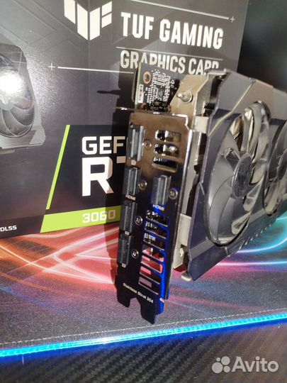 Видеокарта 3060 asus tuf 12gb OC / Обмен