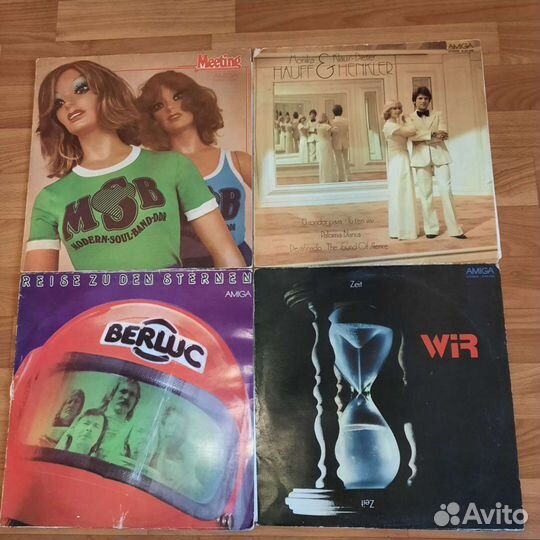 Виниловые пластинки amiga