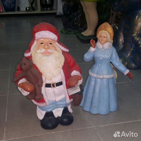 Снегурочка и дед мороз