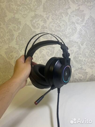 Проводная гарнитура A4Tech Bloody G528C черный