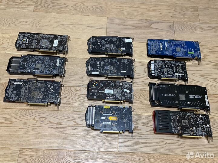 Нерабочие видеокарты