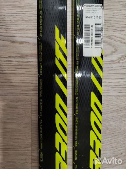 Классические лыжи Fischer Carbonlite Junior 182