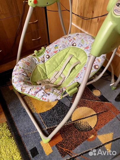 Электронные качели graco