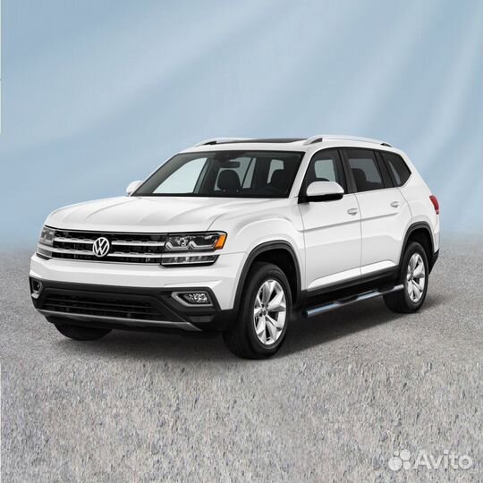 Защита порогов Volkswagen Teramont (2018)