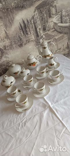 Сервиз кофейный ГДР jlmenau