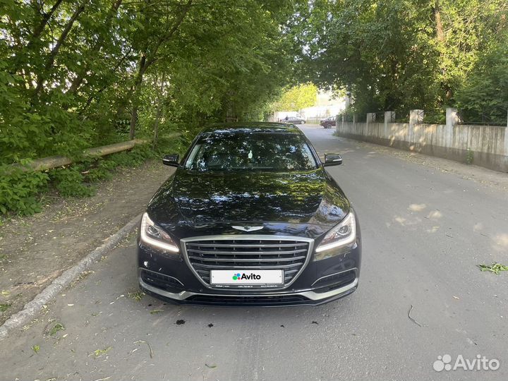 Genesis G80 2.0 AT, 2017, 134 415 км
