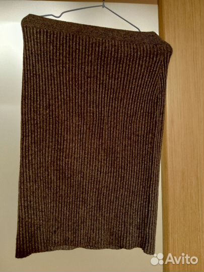 Вязаный костюм женский с юбкой