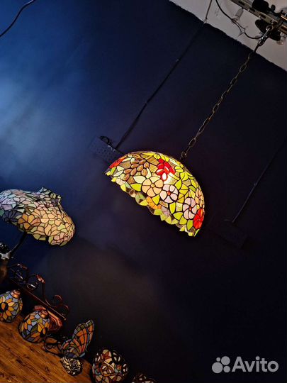 Люстра в стиле Тиффани,большая