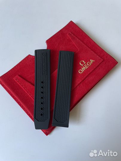 Omega speedmaster каучук ремешок 19/18 мм