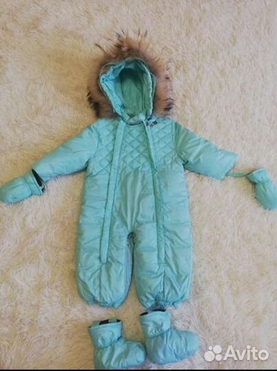Зимний комбинезон для девочки