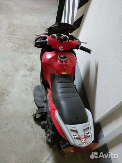 Электромобиль детский мотоцикл бу