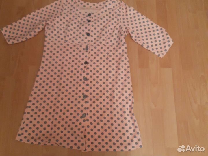 Халат женск мохра хлопок р 48 новый