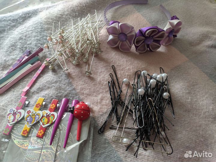 Шпильки, заколки