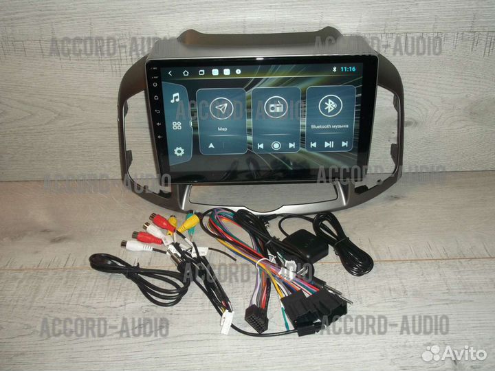 Магнитола 2DIN Chevrolet Captiva Android 2/32 GPS