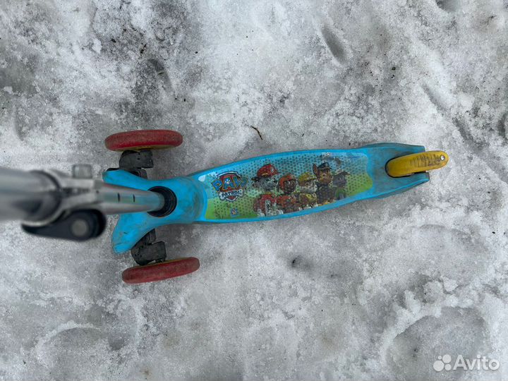 Самокат детский трехколесный