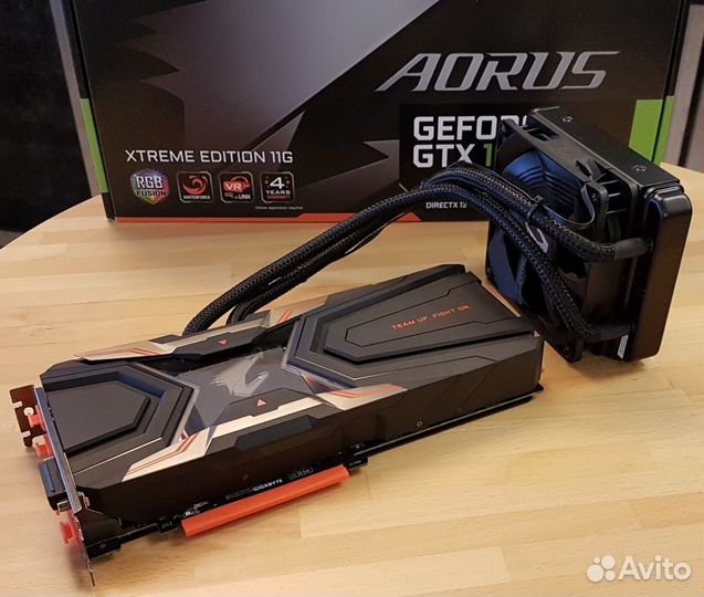 Видеокарта gigabyte GeForce GTX 1080 Ti 1632MHz PC