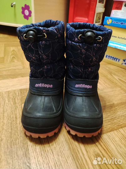 Сапоги для девочки 28