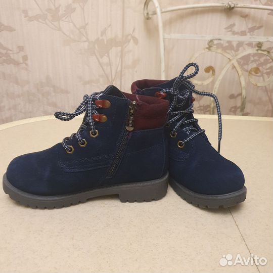 Новые ботинки нат.замша 32