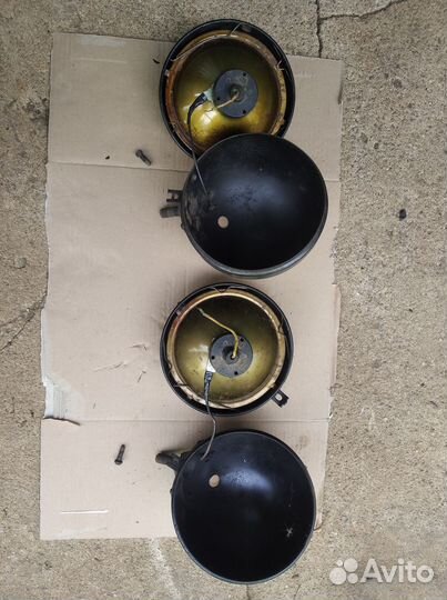 Фары противотуманные желтые