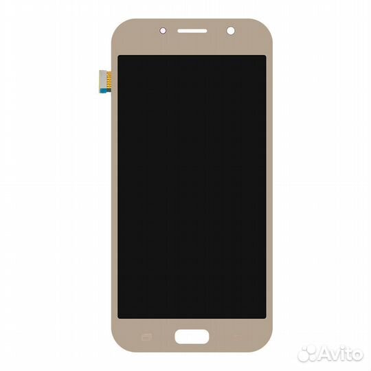Дисплей Samsung Galaxy A7 2017, копия oled золотая