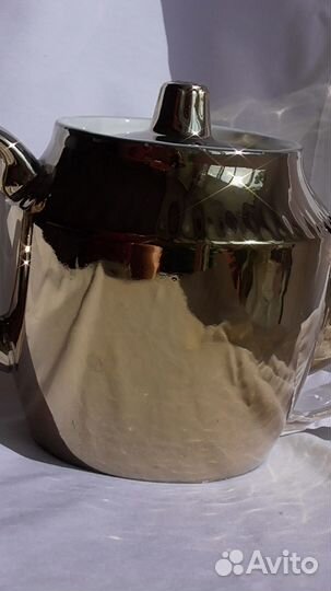 Чайник заварочный золотой