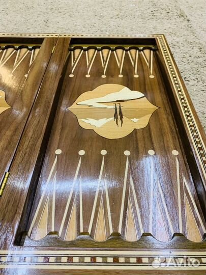 Нарды и шахматы ручной работы