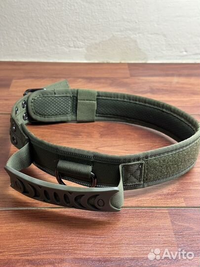 Ошейник для крупных собак тактичесский с ручкой