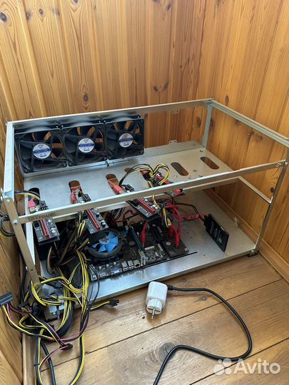 Корпус для майнинг фермы в сборе