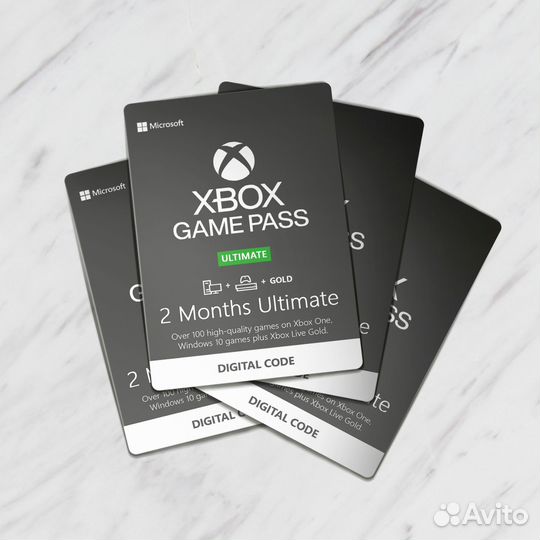 Подписка xbox game pass ultimate