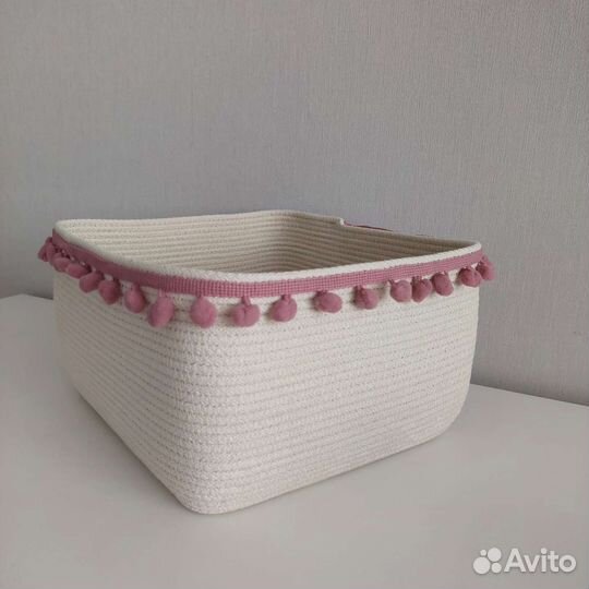 Корзина из шнура