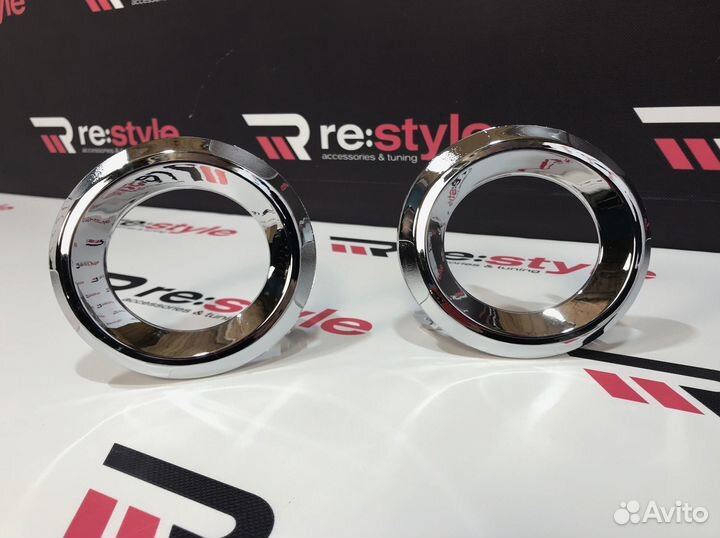 Оправы туманок Toyota Land Cruiser Prado 150