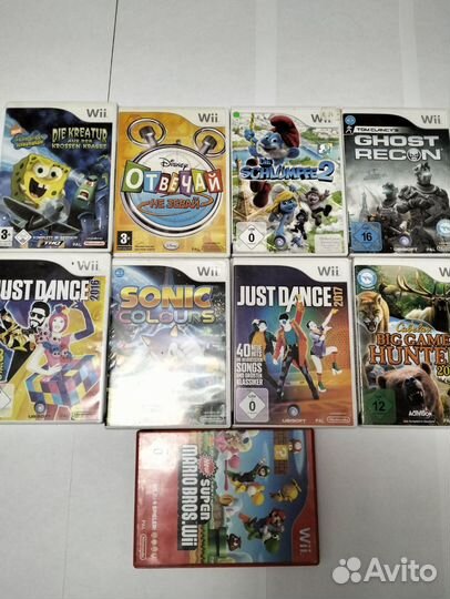 Игры на nintendo wii