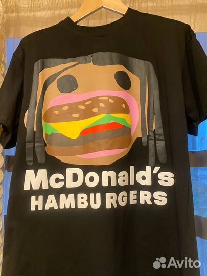 Футболка Travis Scott McDonald's Hamburger menu